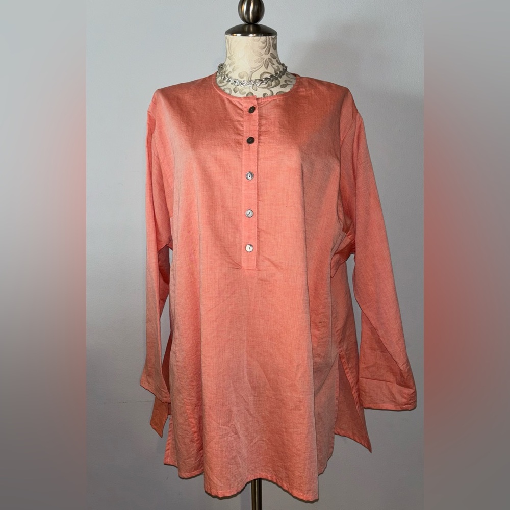 Spirithouse Cotton/Linen- top Size XL. #L
